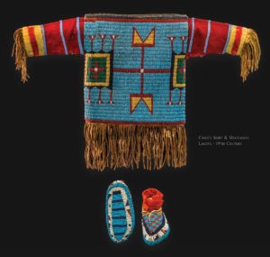 HOKS’ICHANTKIYAPI:  LAKOTA CHILD’S SHIRT & MOCS