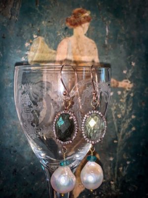 BAROQUE PEARL OF HOPE EARRINGS