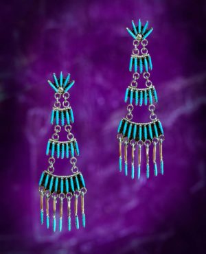 ZUNI CHANDELIER EARRINGS