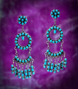 ZUNI CHANDELIER EARRINGS