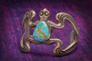 NAVAJO FROG BRACELET