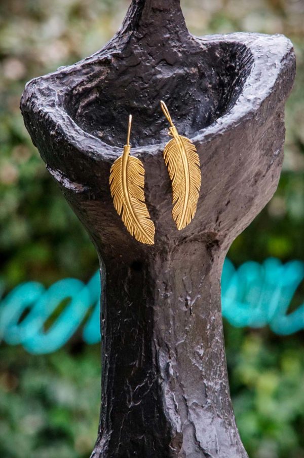 LIGHT AS A RAVENS FEATHER EARRINGS
