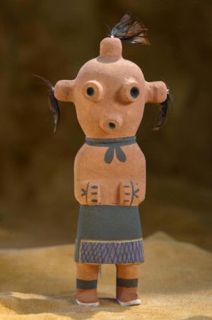 KATSINA:  HOPI MUDHEAD