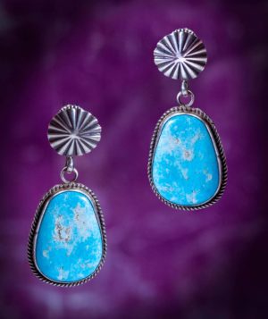 TRADITIONAL NAVAJO DROP EARRINGS