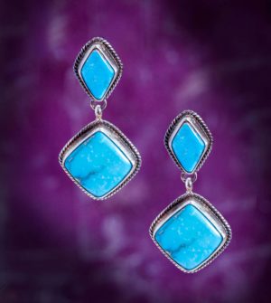 TRADITIONAL NAVAJO DROP EARRINGS