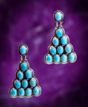 NAVAJO CLUSTER EARRINGS