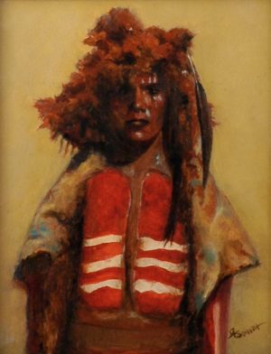 CARD: MANDAN BUFFALO DANCER