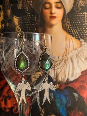 MOONLIT SWALLOW EARRINGS
