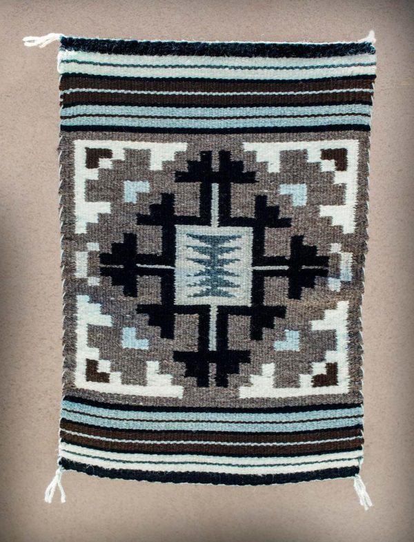 NAVAJO RUG: TWO GREY HILLS