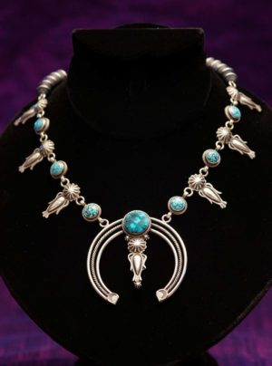 NAVAJO PENDANT with NAJA