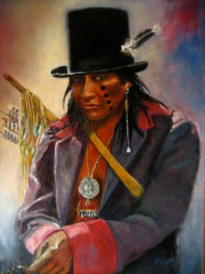 GICLEE: THE TOP HAT