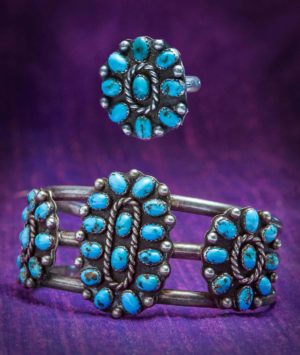 ZUNI BRACELET & MATCHING RING