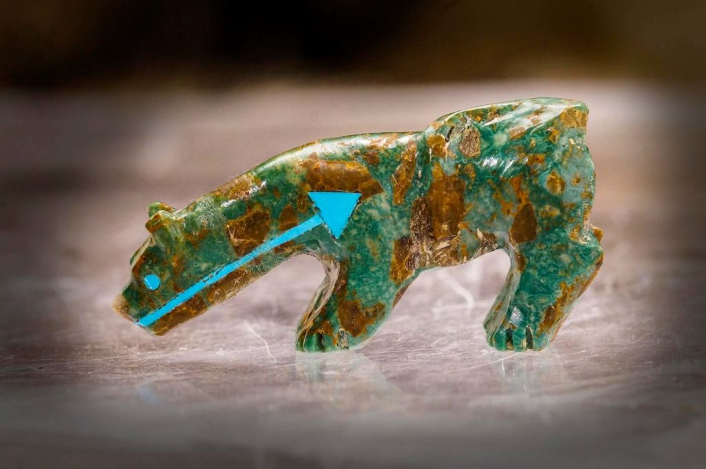 ZUNI FETISH MOUNTAIN LION THE NAMBE TRADING POST AND THE MUSEUM OF