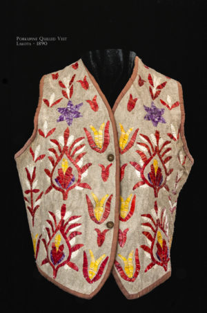QUILLED LAKOTA VEST