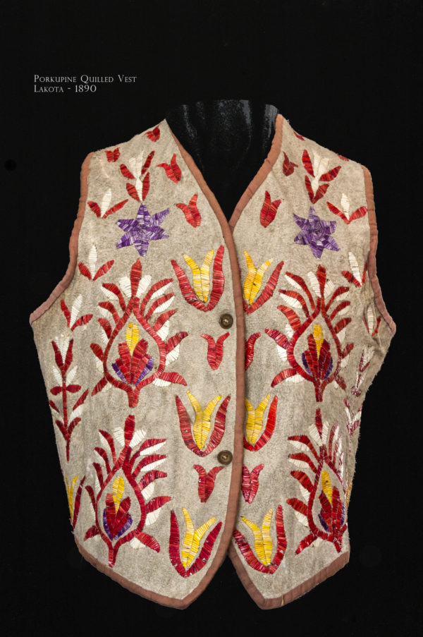 QUILLED LAKOTA VEST