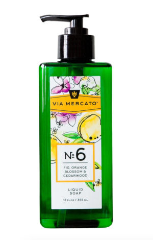 Liquid Hand Soap: Fig, Orange Blossom & Cedarwood