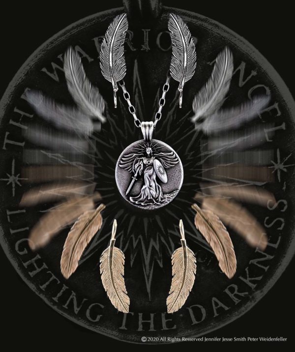 THE WARRIOR ANGEL PENDANT