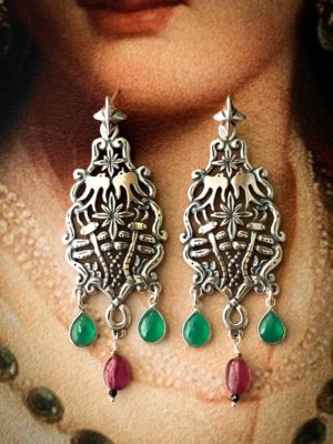 Ruby Lakota Universe Earrings