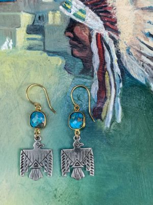 Soul of the West Thunderbird Earrings