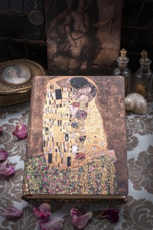 Klimt's, "The Kiss" Hardcover Journal