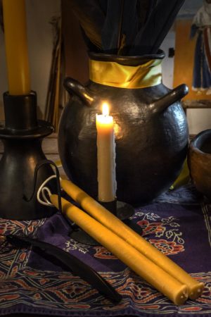 Hand-dipped Pure Beeswax Candles