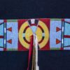 Beaded Plateau Blanket Strip on Rainbow Selvedge Trade Cloth - Image 2