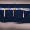 Beaded Plateau Blanket Strip on Rainbow Selvedge Trade Cloth