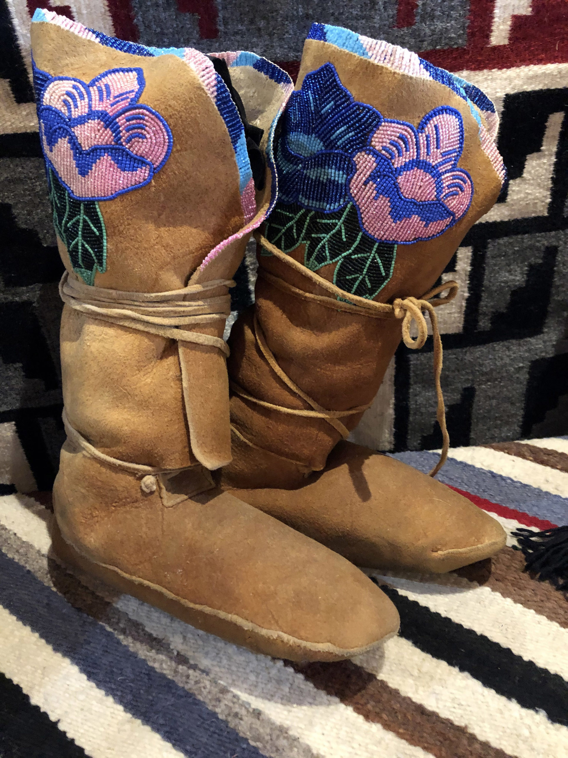 Crow Woman's Moccasins