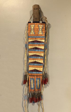 Porcupine Quilled Knife Sheath