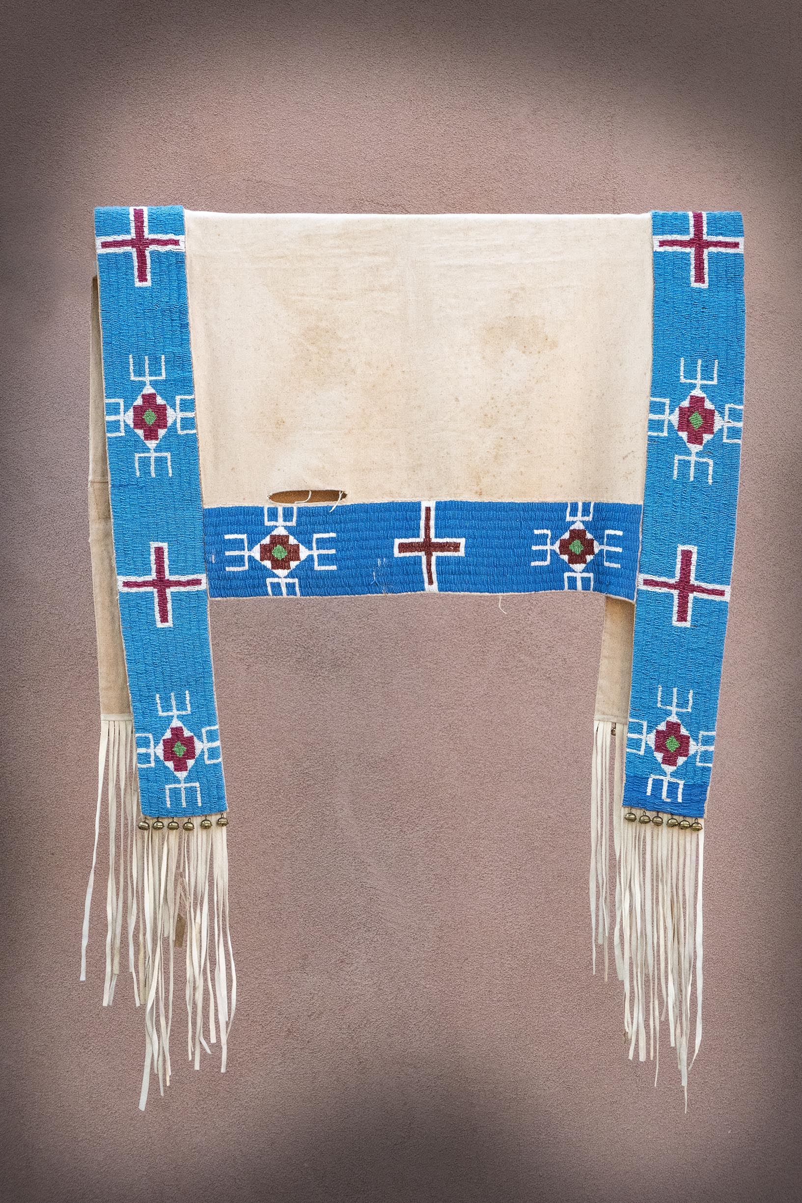 Lakota Beaded Saddle Blanket THE NAMBE TRADING POST AND THE MUSEUM OF WESTERN FILM COSTUME