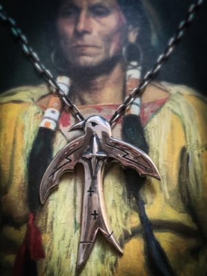 Split Tail Swallow Pendant