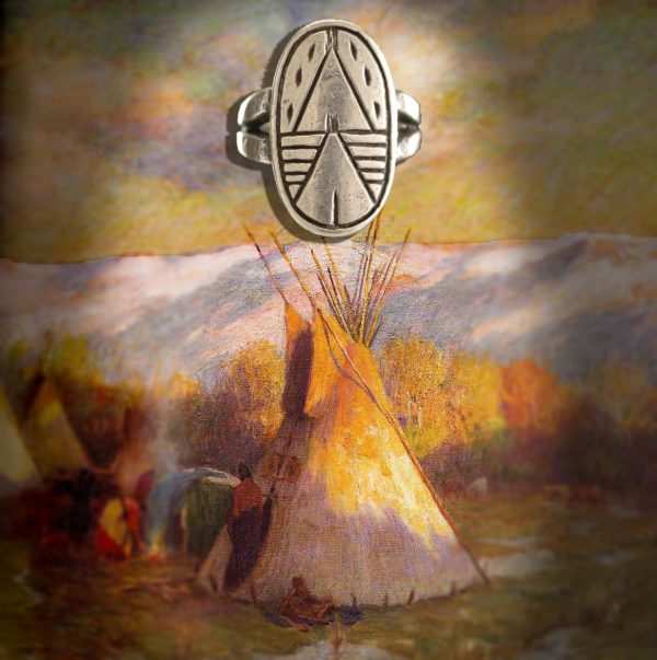 Comanche Two Tipi Ring