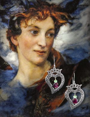 Open Heart ~ Gem Earrings