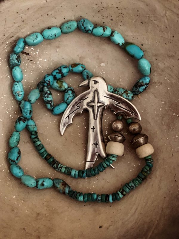 Turquoise Thunder Being Necklace - Image 2