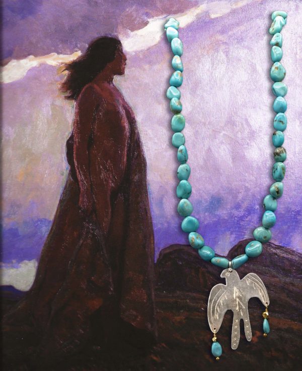 Raven Carries Water Necklace - Image 2