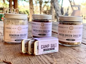 Red & Green Chili Sea Salts from Hatch, NM & the Sonoran Desert