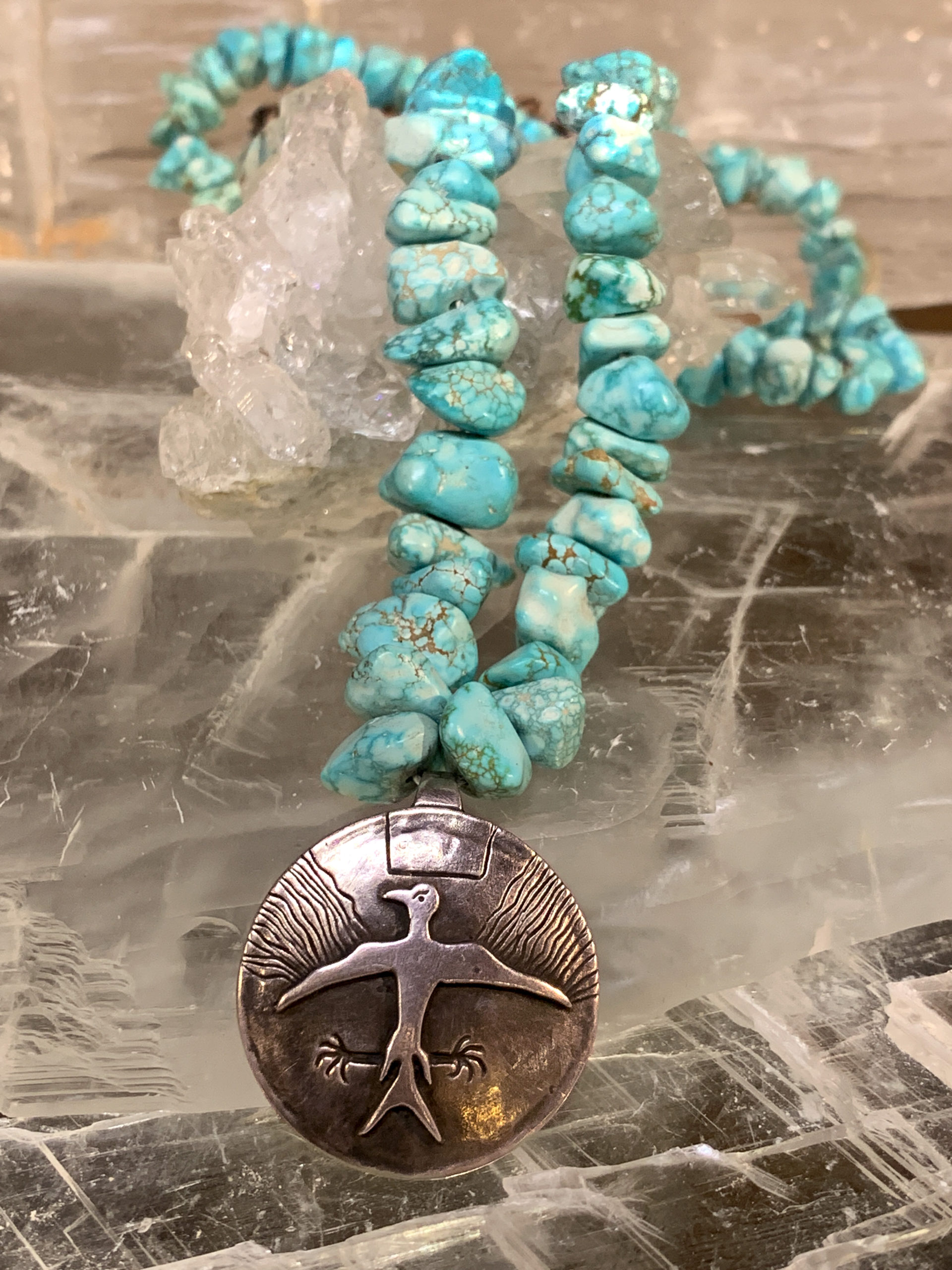 The Shield of No Two Horns ~ Thunderbeing Necklace.