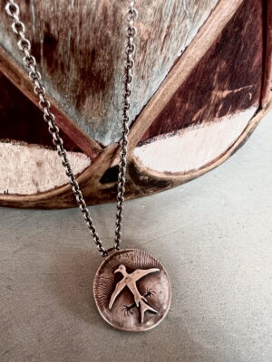 The Shield of No Two Horns ~ Thunderbeing Necklace.