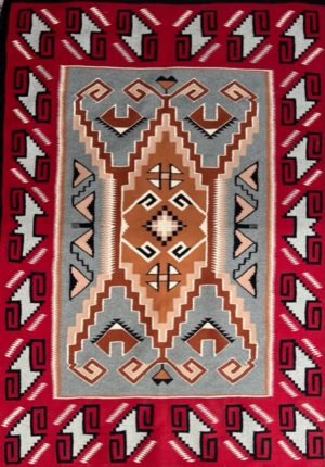 Navajo Red Mesa Weaving