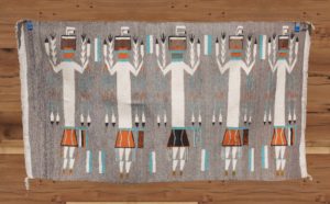 NAVAJO YEI Bi CHEI WEAVING