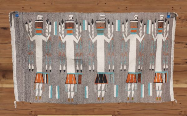 NAVAJO YEI Bi CHEI WEAVING