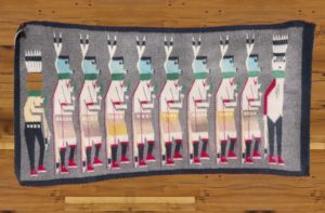 NAVAJO YEI BE CHEI WEAVING