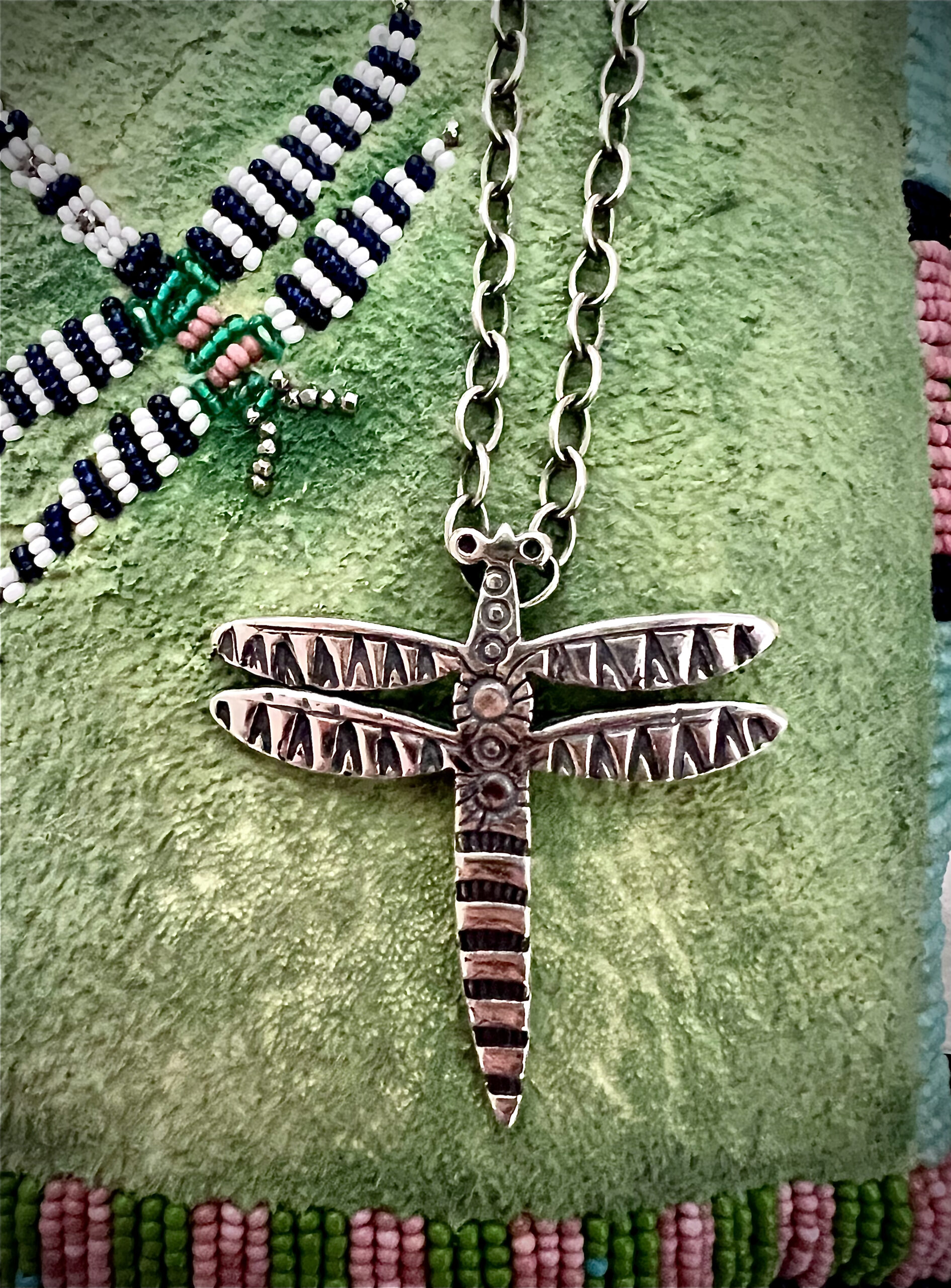Custom Dragonfly Fingerprint Necklace in Sterling Silver – Brent&Jess  Fingerprint jewelry- made with your fingerprints