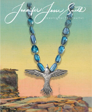 Raven Steals Away ~ Gem Necklace