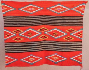 NAVAJO WOMAN'S CHIEF BLANKET