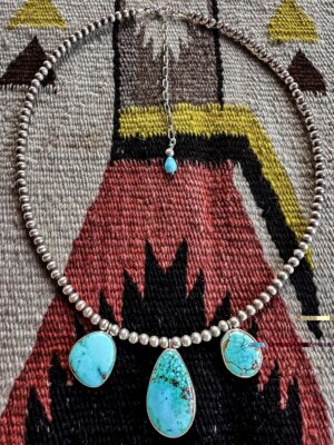 Supernova petite Navajo pearl necklace