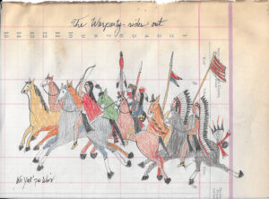 "The Warparty Rides Out" by Cathy Smith