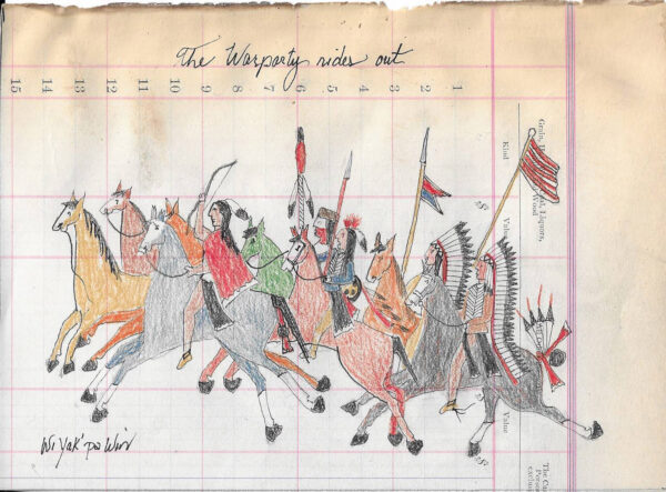 "The Warparty Rides Out" by Cathy Smith