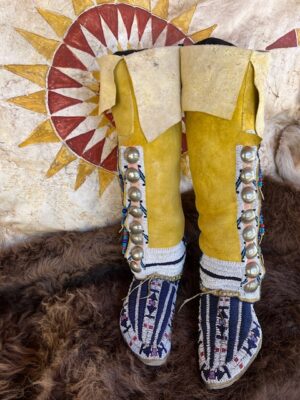 Southern Cheyenne Women's Moccasins & Leggings