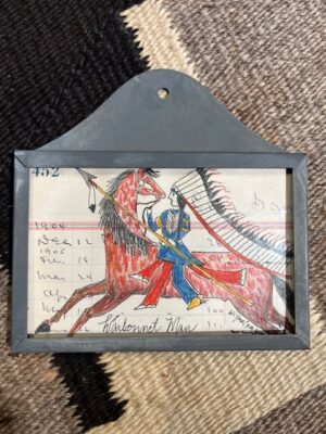 MINI-LEDGER DRAWING in Tin frame